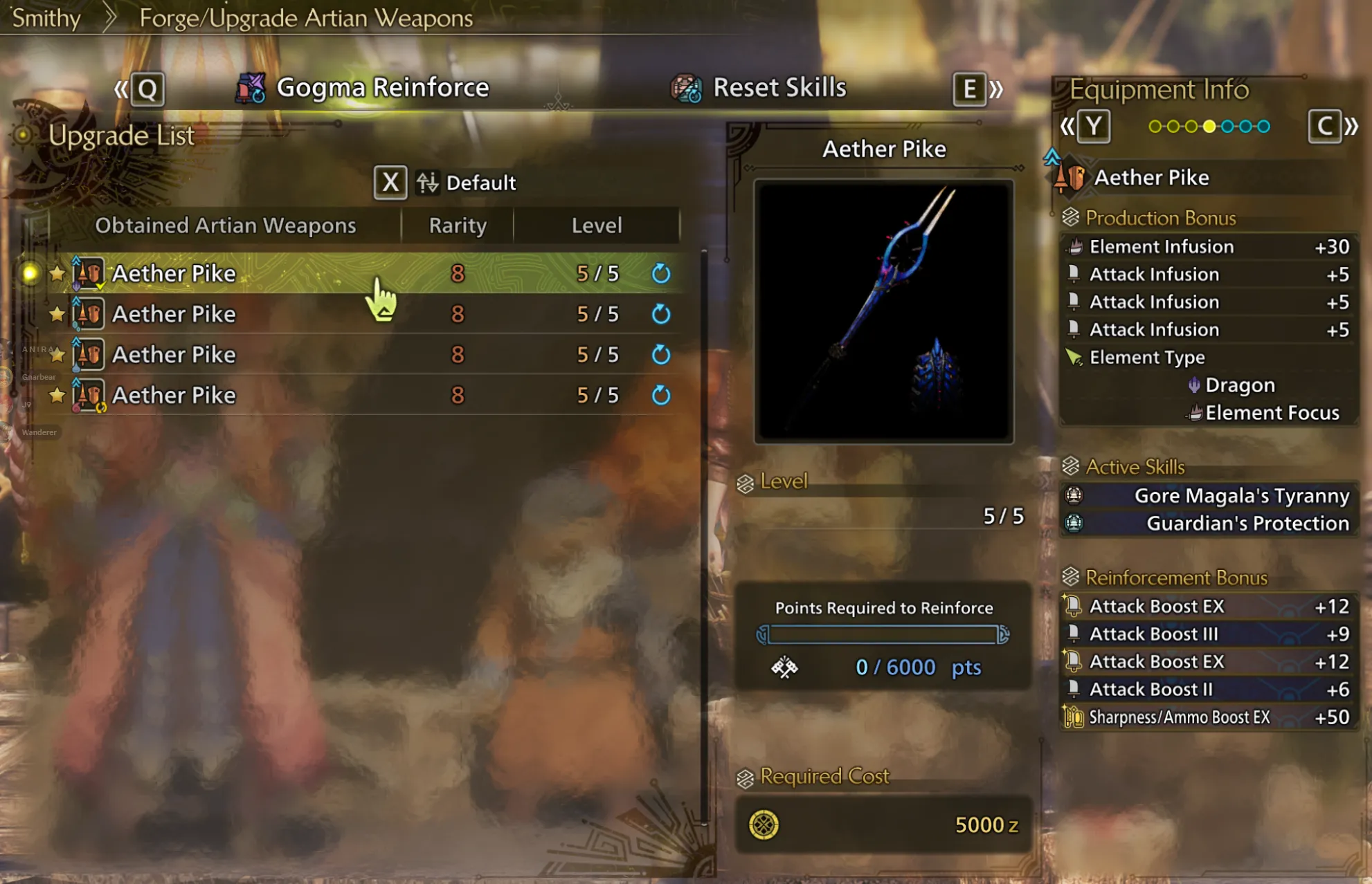 reinforcement bonuses