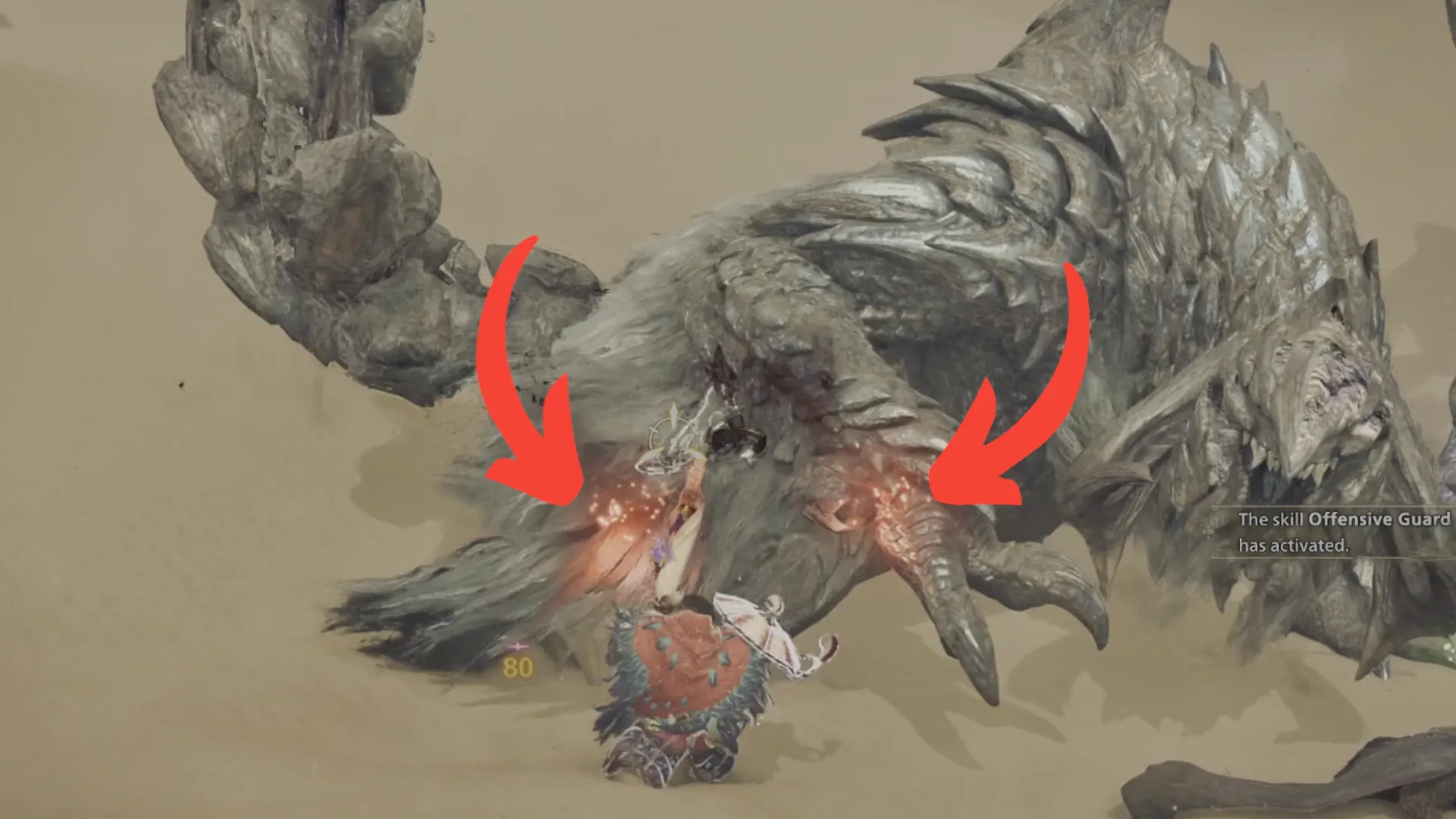 Wounds on a Arkveld